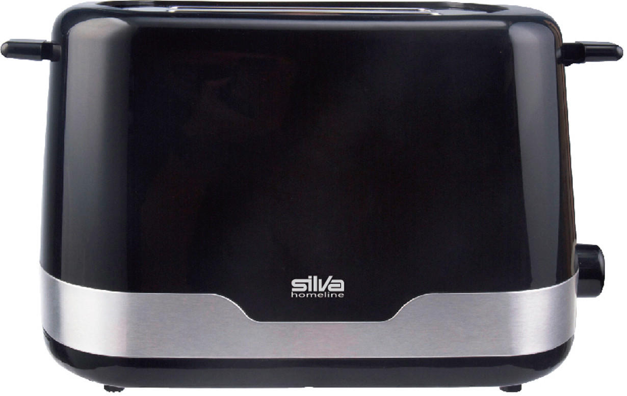 TOASTER  - Schwarz, Basics, Kunststoff (30,5/15/18cm) - Silva Homeline