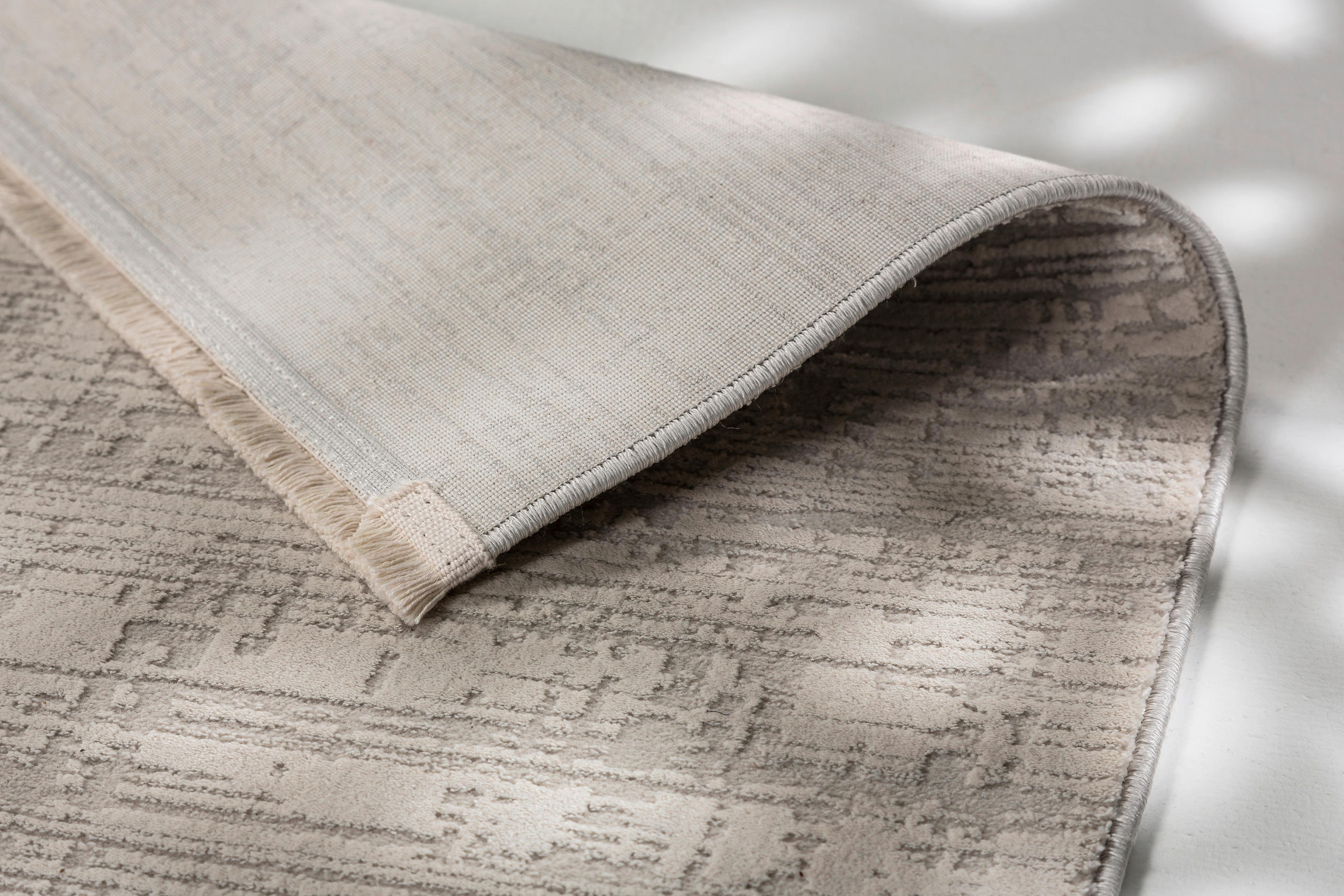 WEBTEPPICH 140/200 cm Lines Creme  - Creme, Design, Textil (140/200cm) - Joop!