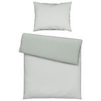 POSTELJINA SA DVA LICA FINN 140/200 cm flanel zelena, bela  - zelena/bela, Konvencionalno, tekstil (140/200cm) - Esposa