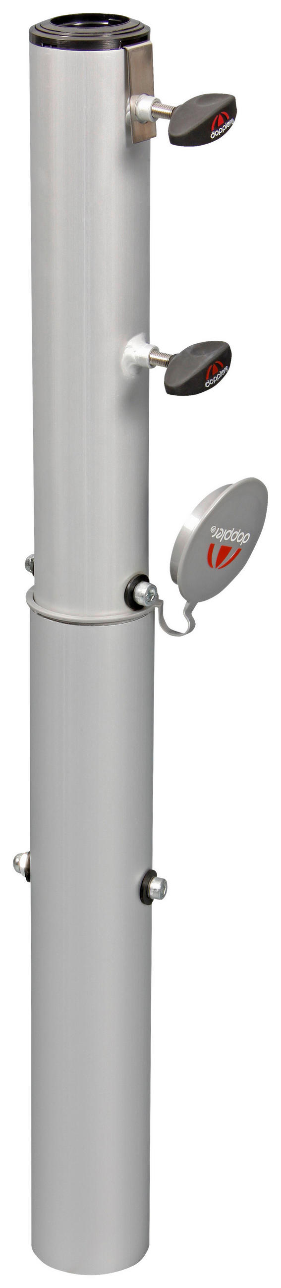 Doppler Bodenhülse Silber 72 cm