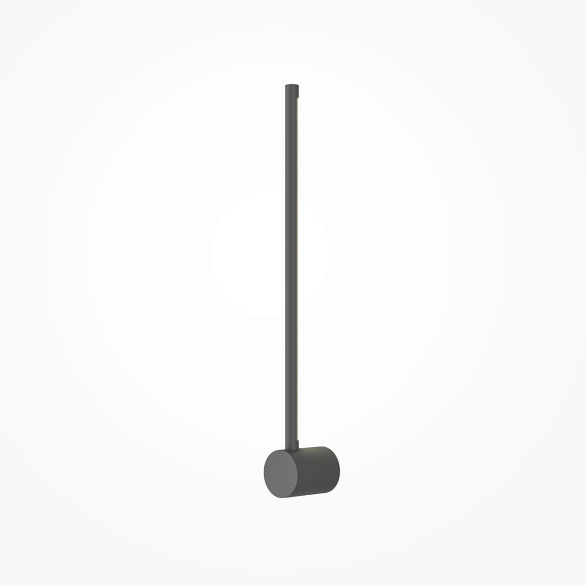 WANDLEUCHTE - Schwarz, Modern, Metall (9/7/60cm) - MAYTONI
