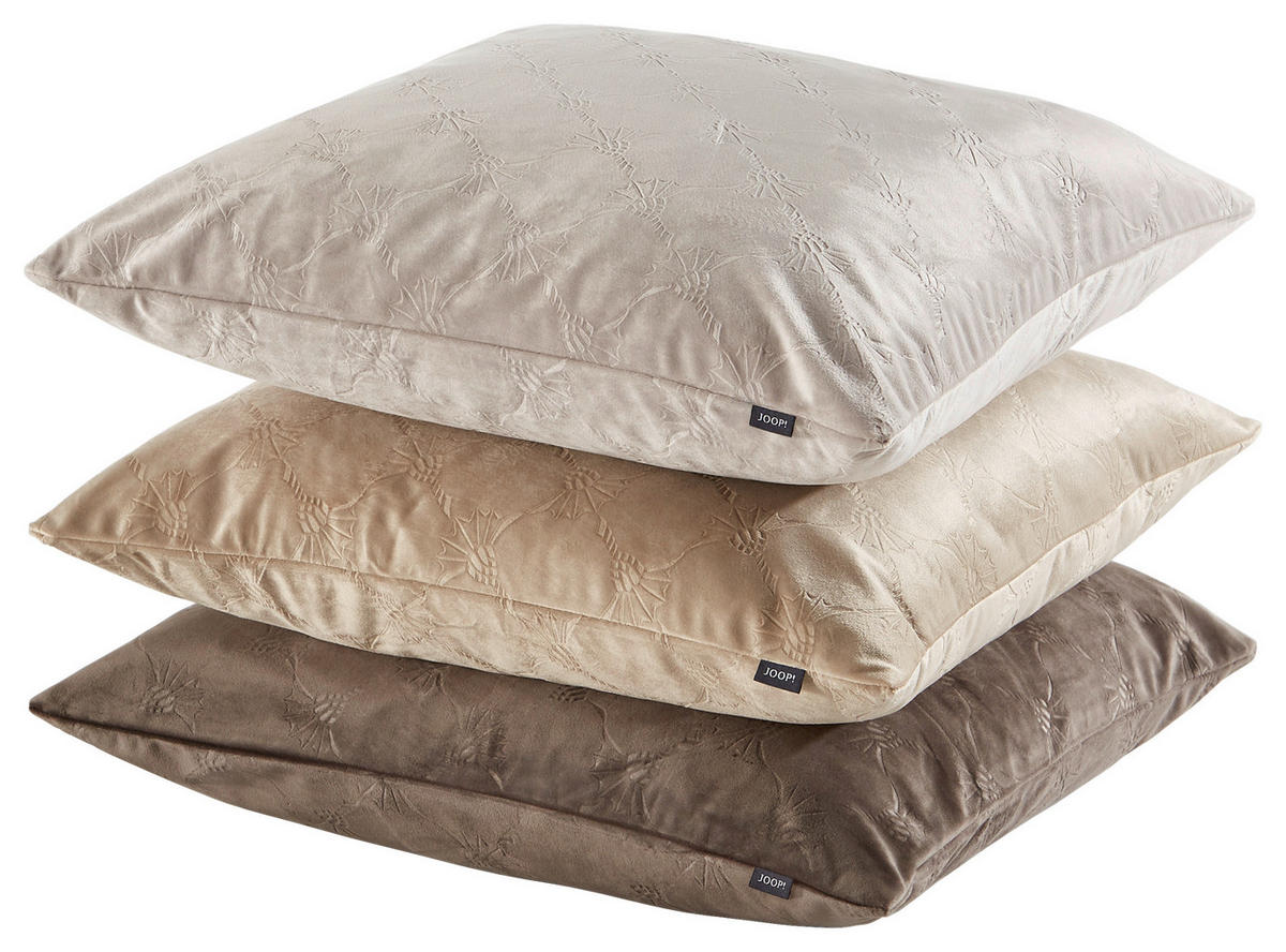 KISSENHÜLLE IMPRESS 45/45 cm  - Grau, KONVENTIONELL, Textil (45/45cm) - Joop!