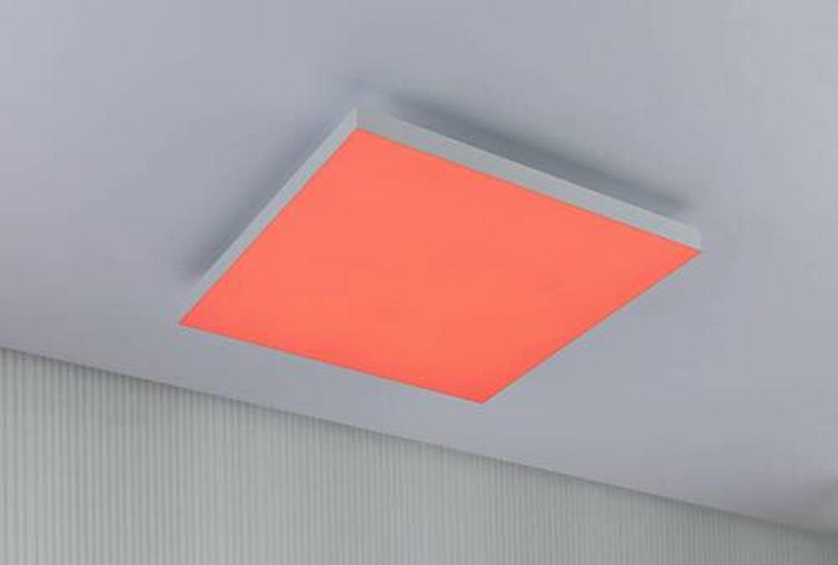 LED-PANEEL 45/45/6,4 cm   - Weiß, Basics, Metall (45/45/6,4cm) - Paulmann