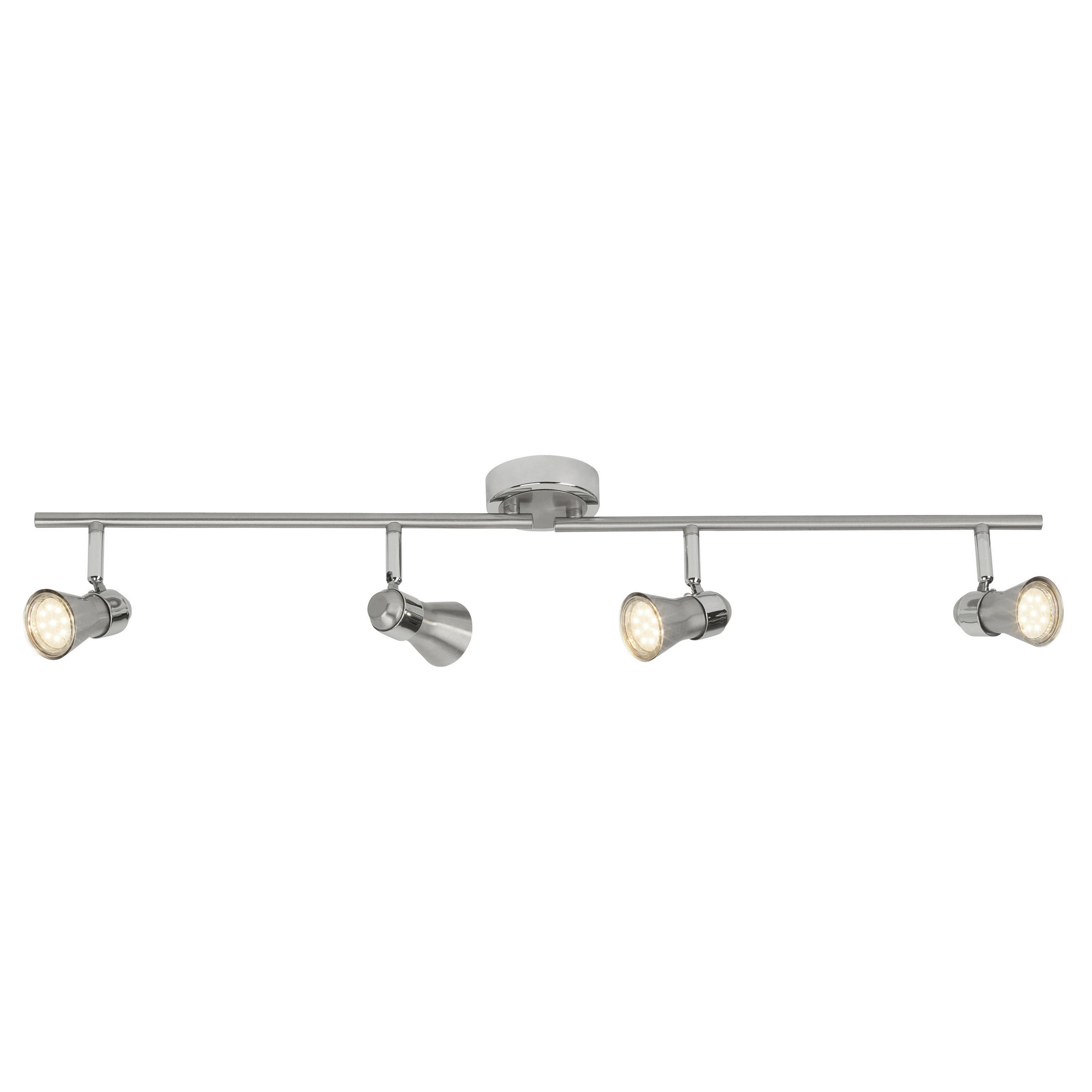 LED-DECKENSTRAHLER - Chromfarben, Basics, Metall (70/15,5/8,5cm) - Brilliant