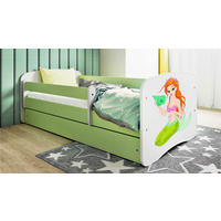 KINDER-/JUNIORBETT - Birkefarben/Weiß, MODERN, Holz/Holzwerkstoff (80/160cm) - MID.YOU