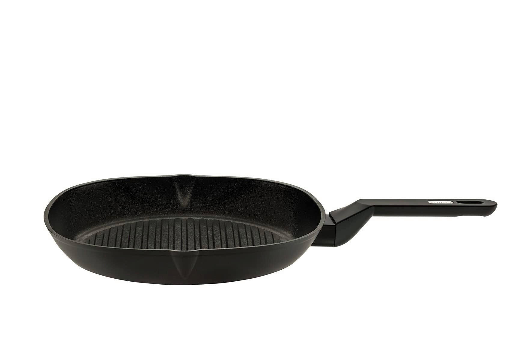 PONEV ZA ŽAR 28 cm  - črna, Basics, kovina (28cm)