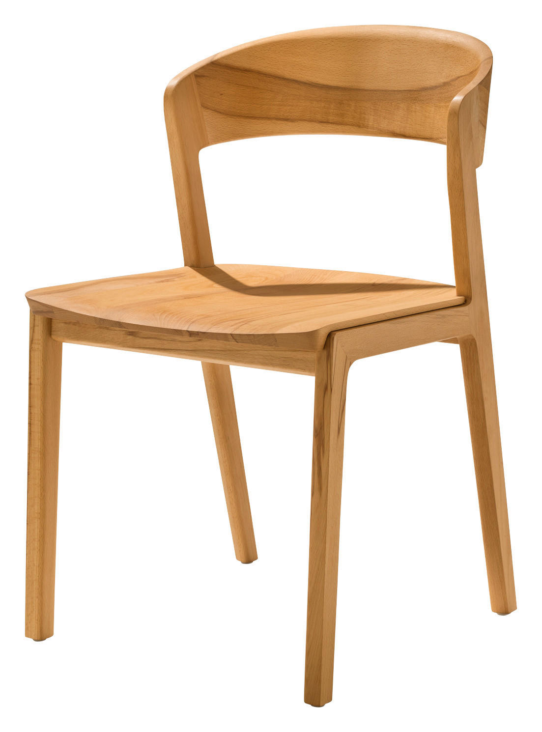 STUHL in Holz Kernbuche  - Kernbuche, Design, Holz (48/82/53,5cm) - Team 7