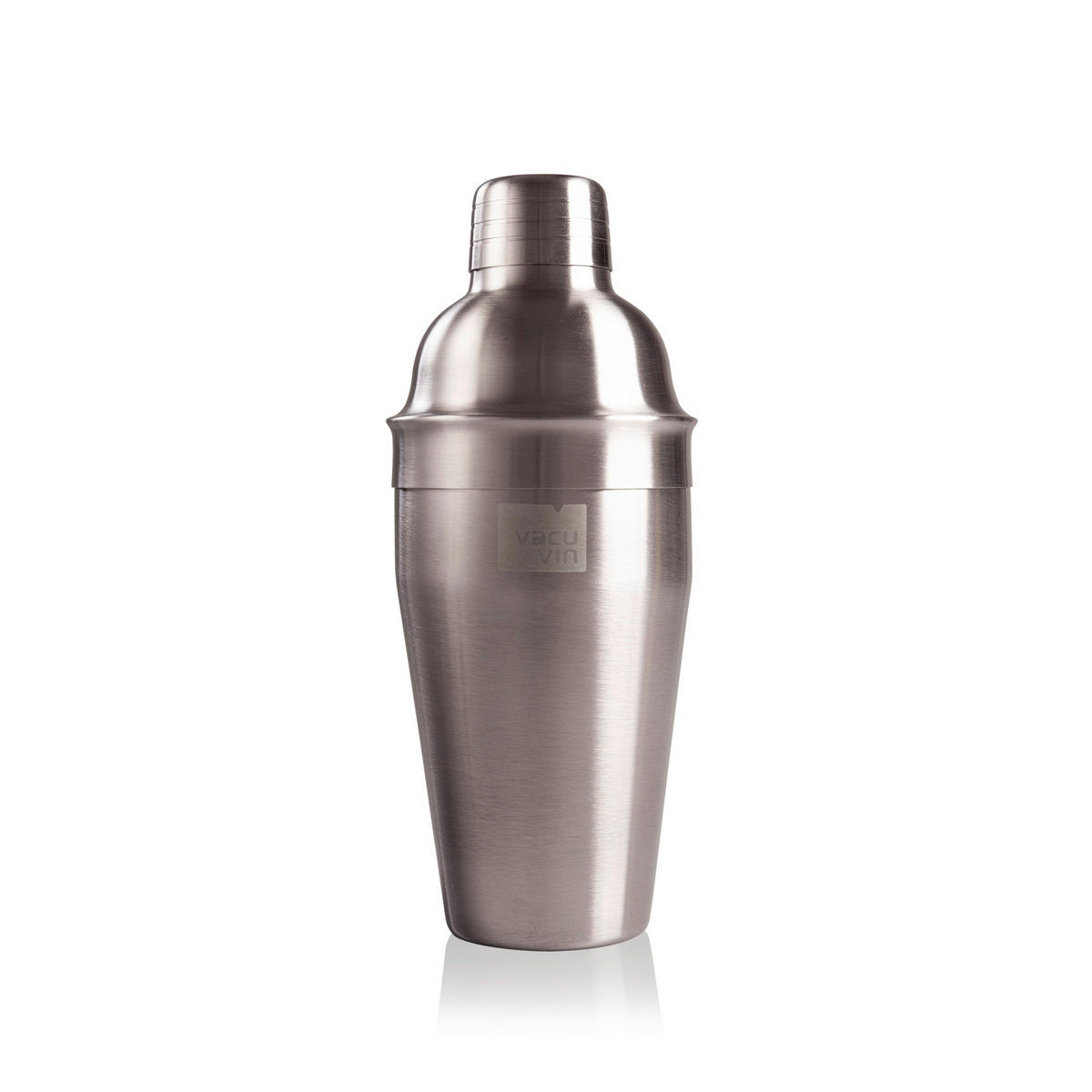 COCKTAIL-SHAKER - Edelstahlfarben, Basics, Metall (8.8/8.8/22cm) - Vacu Vin