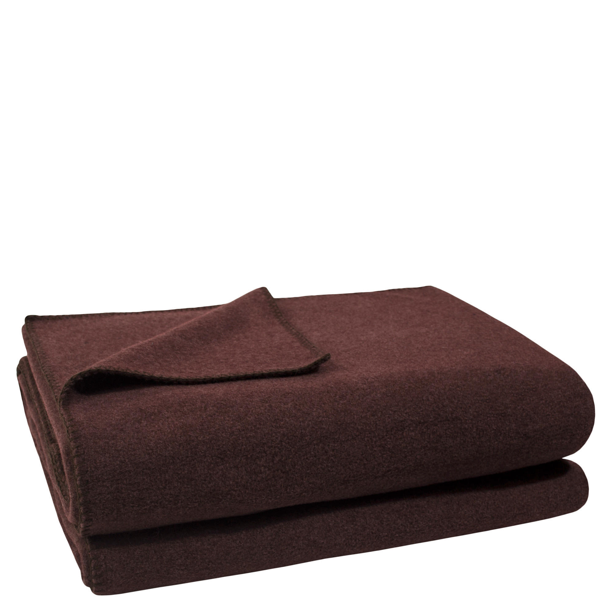 FLEECEDECKE Soft-Fleece 160/200 cm  - Dunkelbraun, Basics, Textil (160/200cm) - Zoeppritz
