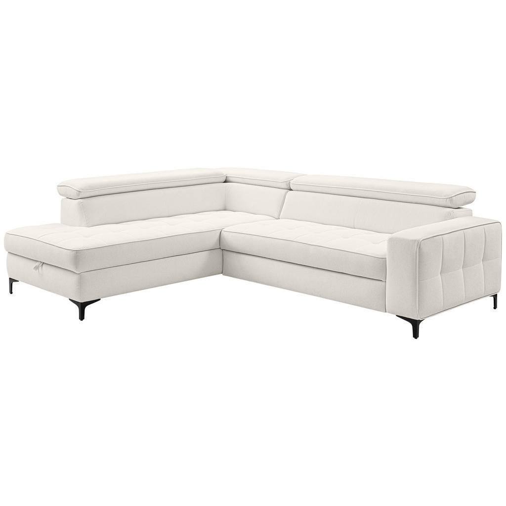 Thumbnail - Mid.you Ecksofa, Hellgrau, Textil, 4-Sitzer, L-Form, 251x203 cm, Stoffauswahl, Liegefunktion, seitenverkehrt erhältlich,...