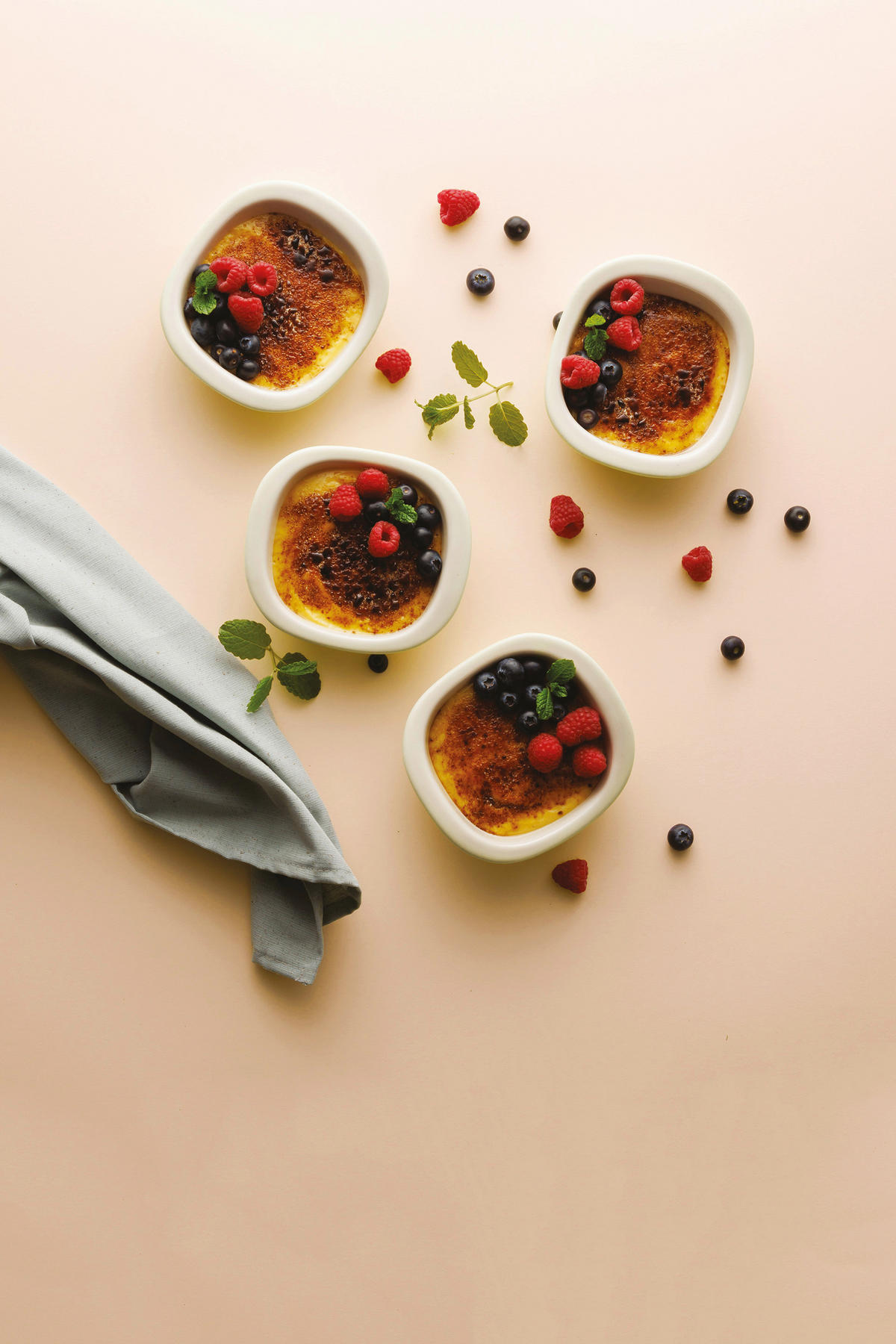 AUFLAUFFORM 13,8/12,5/4,3 cm   - Creme, Basics, Keramik (13,8/12,5/4,3cm) - BergHOFF