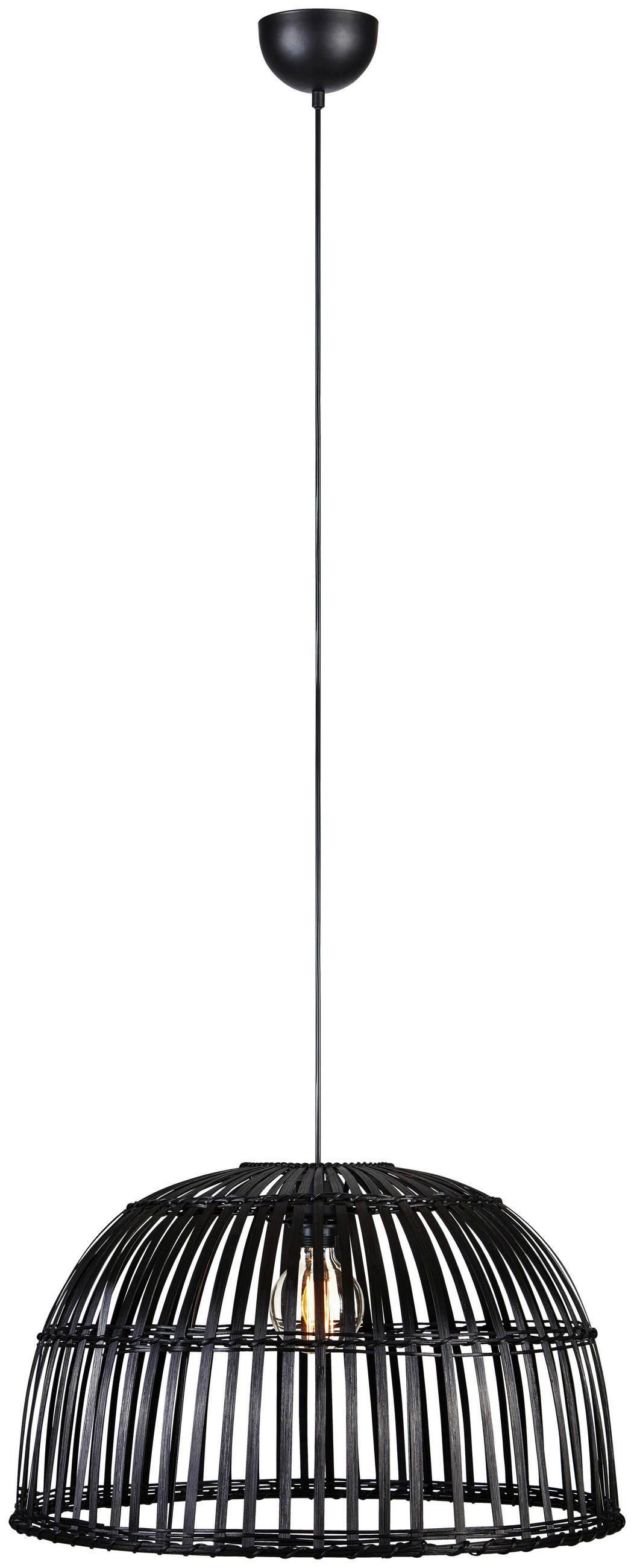 HÄNGELEUCHTE 60/36 cm  - Schwarz, Basics, Kunststoff (60/36cm) - Markslöjd