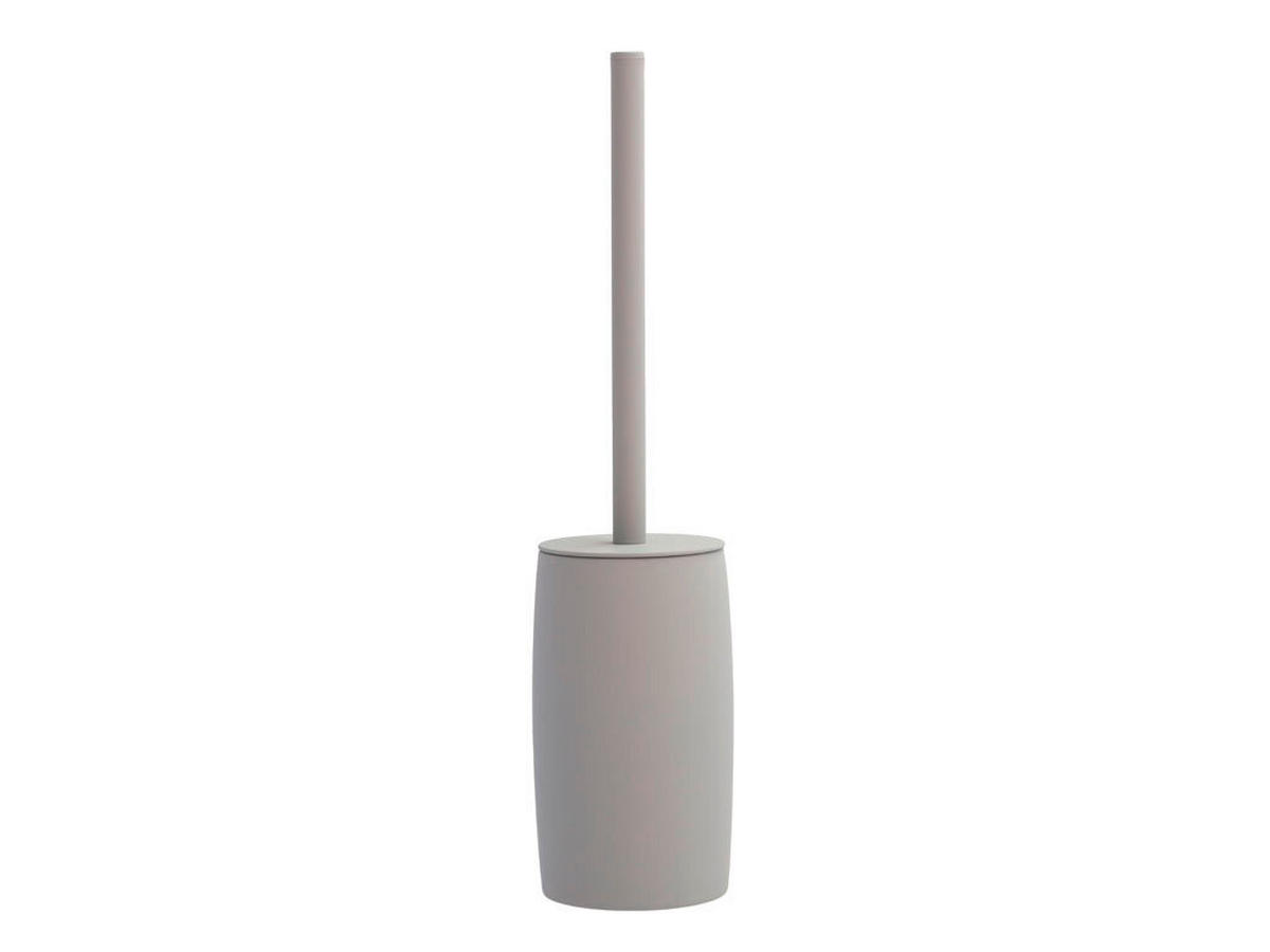 WC-BÜRSTE in Keramik  Kunststoff   - Grau, Trend, Keramik/Kunststoff (10/23cm)