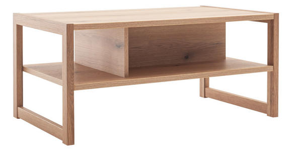 COUCHTISCH in Holzwerkstoff 95/55/43 cm  - Eichefarben, Design, Holzwerkstoff (95/55/43cm) - Hom`in