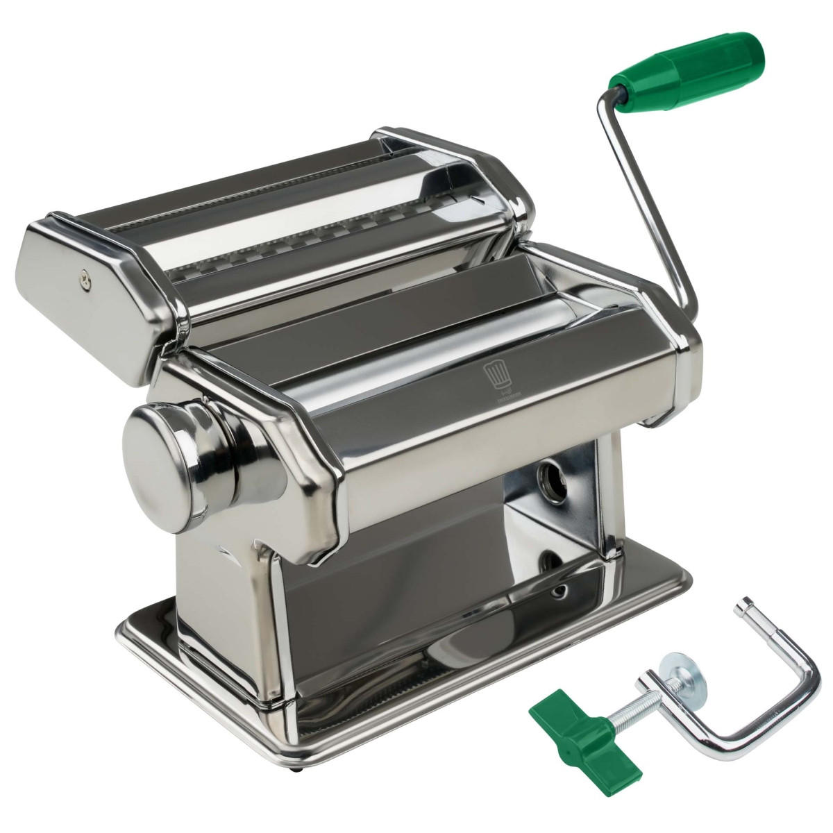 NUDELMASCHINE  - Blau/Silberfarben, Design, Kunststoff/Metall (14/16,5/21cm) - Chefkoch+Fackelmann