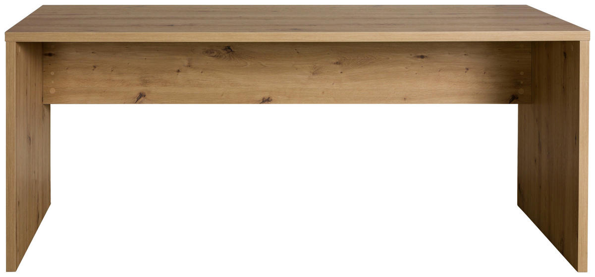 SCHREIBTISCH 180/69/74 cm  in Eiche Artisan  - Eiche Artisan, Design, Holzwerkstoff (180/69/74cm) - Carryhome