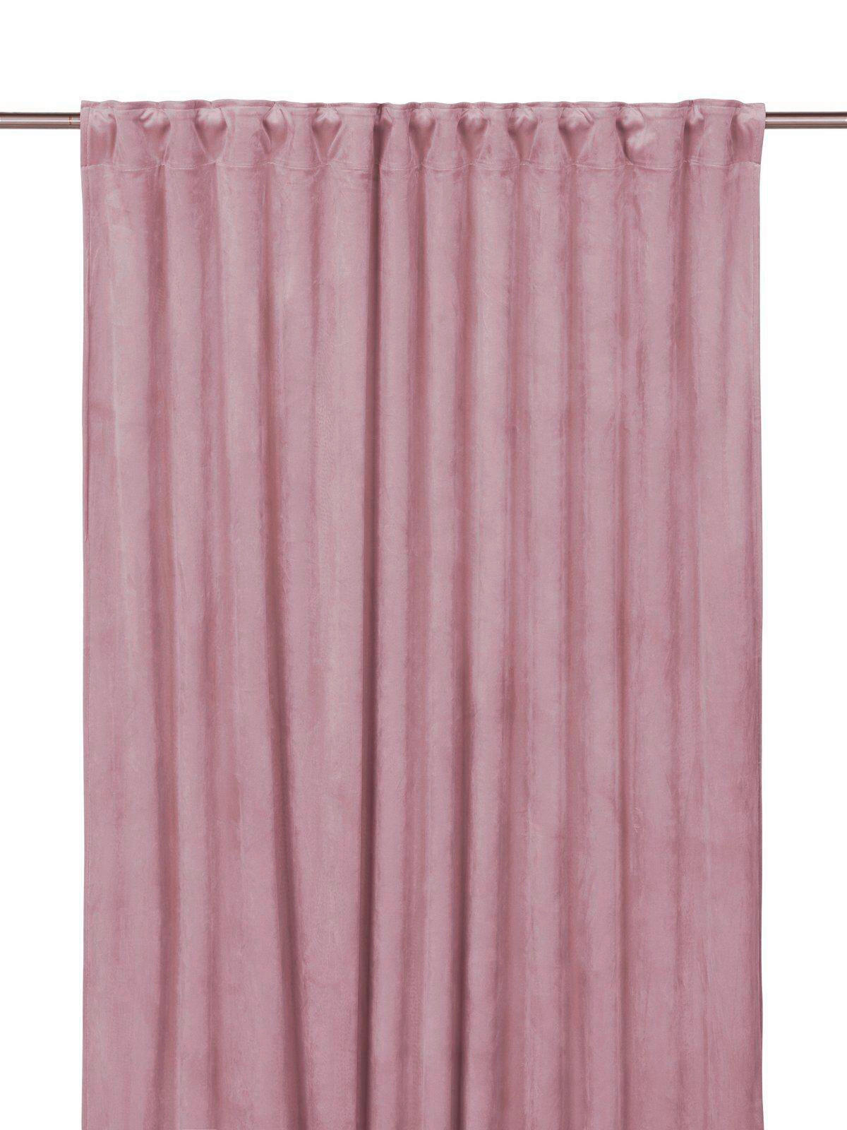 FERTIGVORHANG Verdunkelung  - Rosa, Basics, Textil (135/280cm) - Svanefors