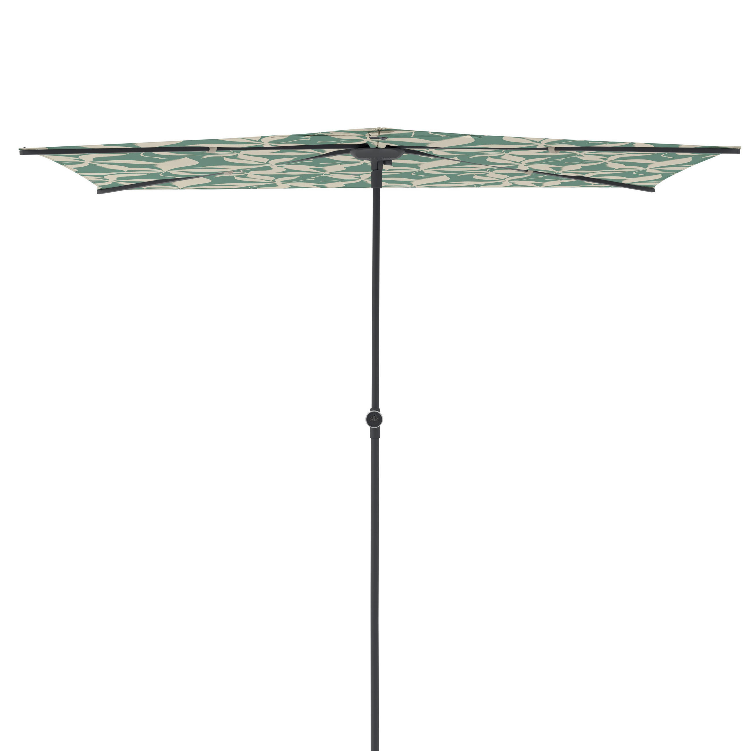 SONNENSCHIRM ca. 180x130 cm  - Beige/Schwarz, Basics, Textil/Metall (180/130cm) - Doppler