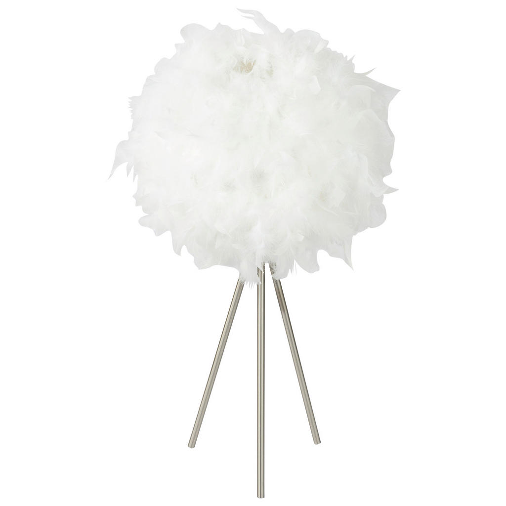 Tischleuchte Katunga Weiß mit Schalter