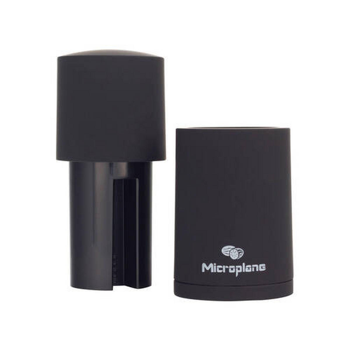 GEWÜRZMÜHLE  - Schwarz, Basics, Kunststoff/Metall (12/5/5cm) - MICROPLANE