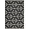 UTOMHUSMATTA 120/170 cm Naturalle  - svart, Design, textil (120/170cm) - Novel