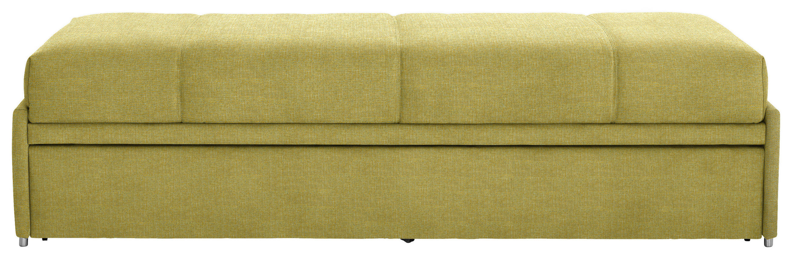 SCHLAFSOFA Flachgewebe Grün  - Grün, Design, Textil (212/56/98cm) - Bali