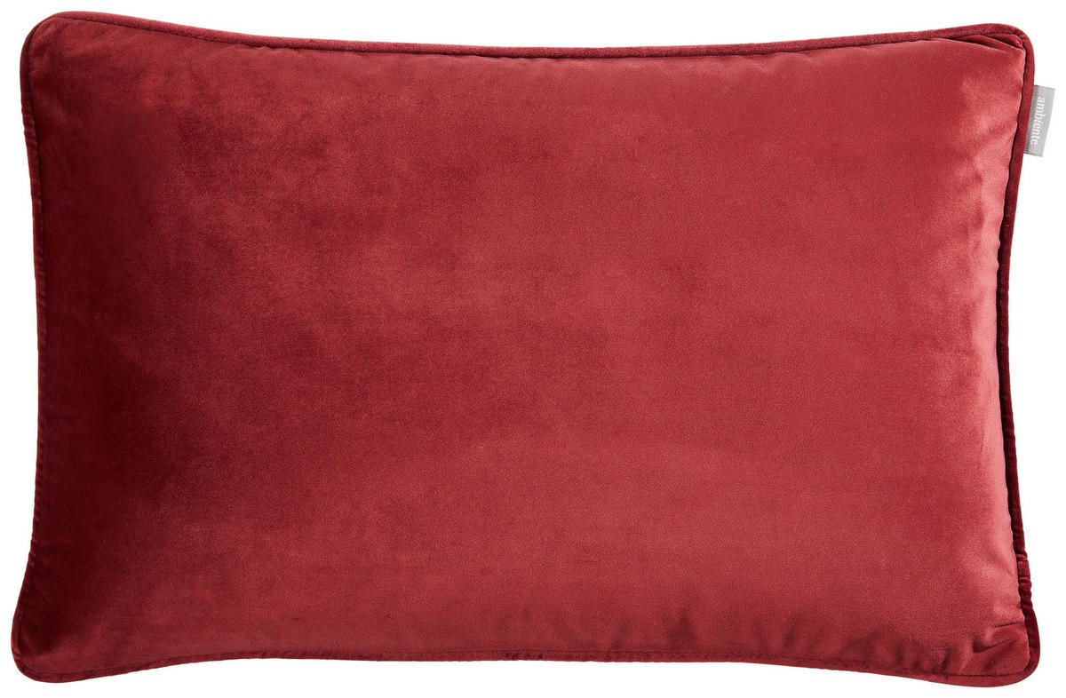 KISSENHÜLLE Zenato 40/60 cm  - Bordeaux, Basics, Textil (40/60cm) - Ambiente