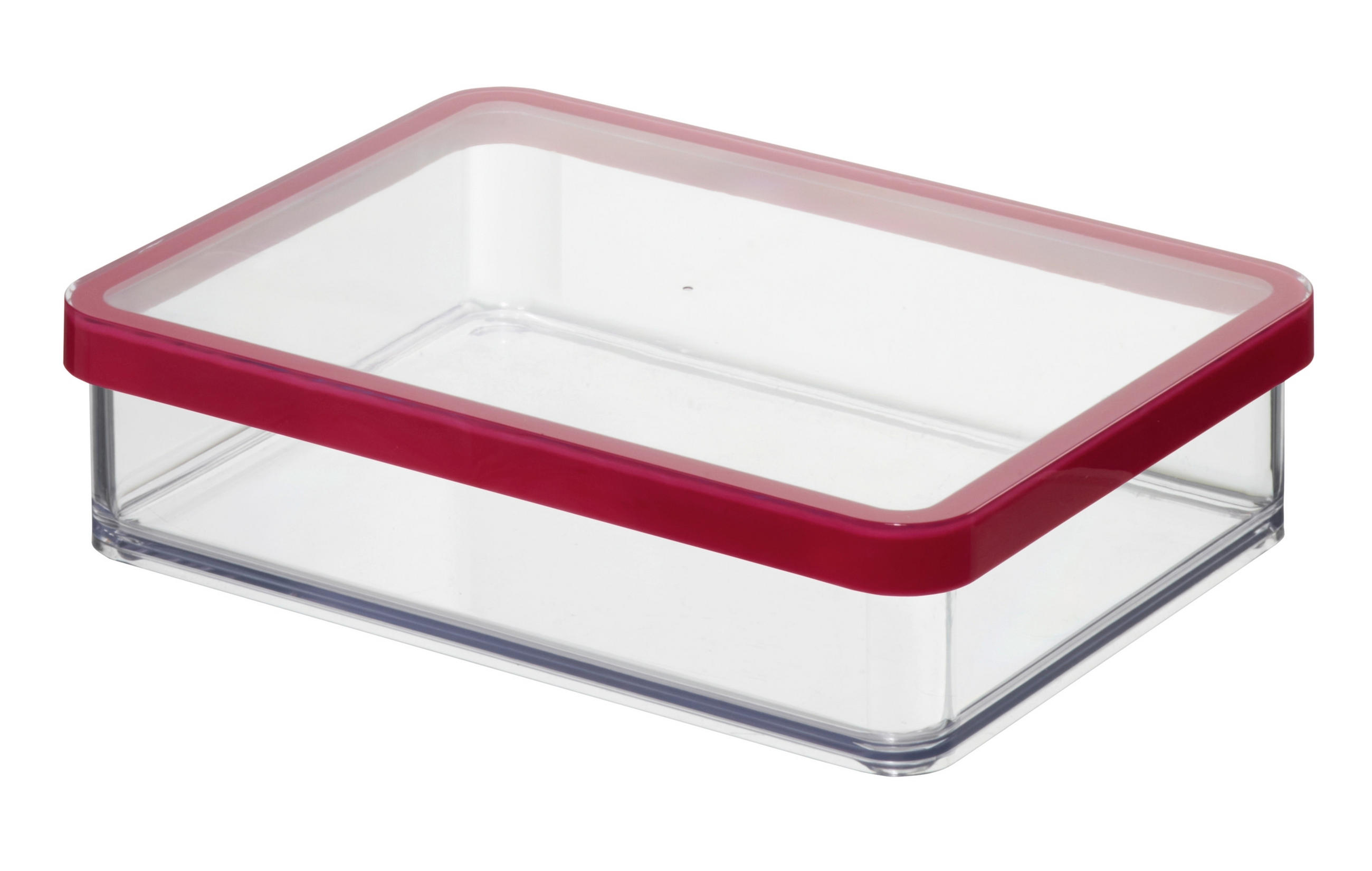 POSUDA ZA ZALIHE  1 l   - crvena, Basics, plastika (20/15/4,8cm) - Rotho