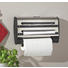 KÜCHENROLLENHALTER - Edelstahlfarben, Basics, Kunststoff/Metall (41/28/11cm) - Emsa
