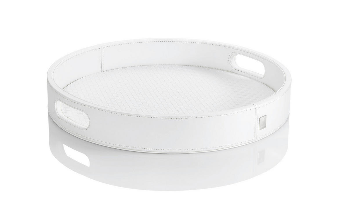 TABLETT Kunststoff  - Weiß, Design, Kunststoff (36/5,2cm) - Joop!