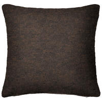 ZIERKISSEN  40/40 cm   - Dunkelbraun, MODERN, Textil (40/40cm) - Dieter Knoll