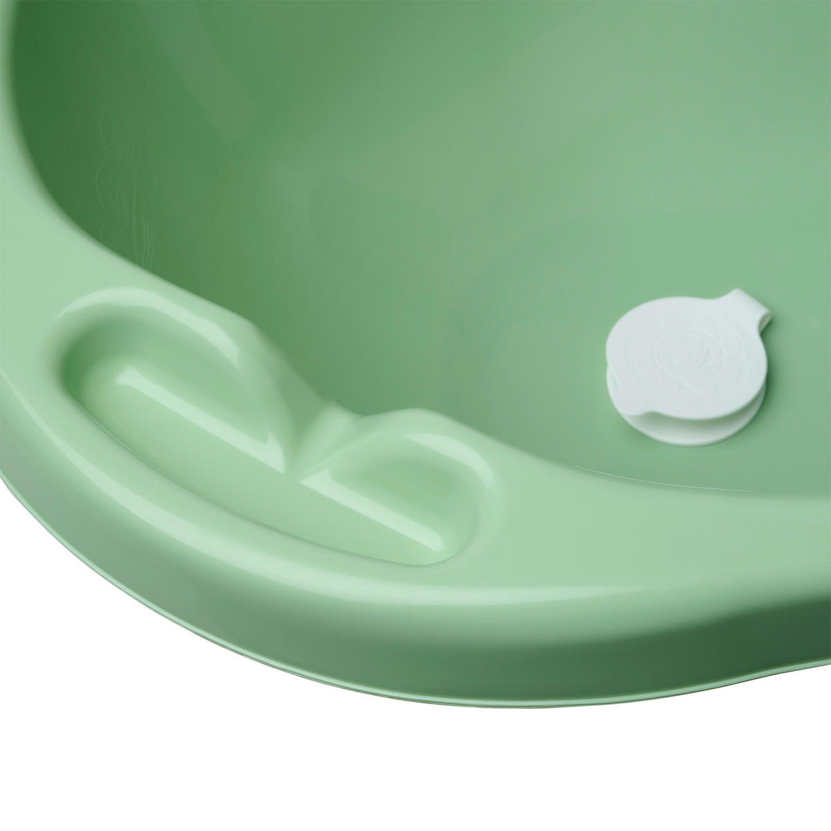 DETSKÁ VANIČKA - svetlozelená, Basics, plast (84/48/28cm) - My Baby Lou