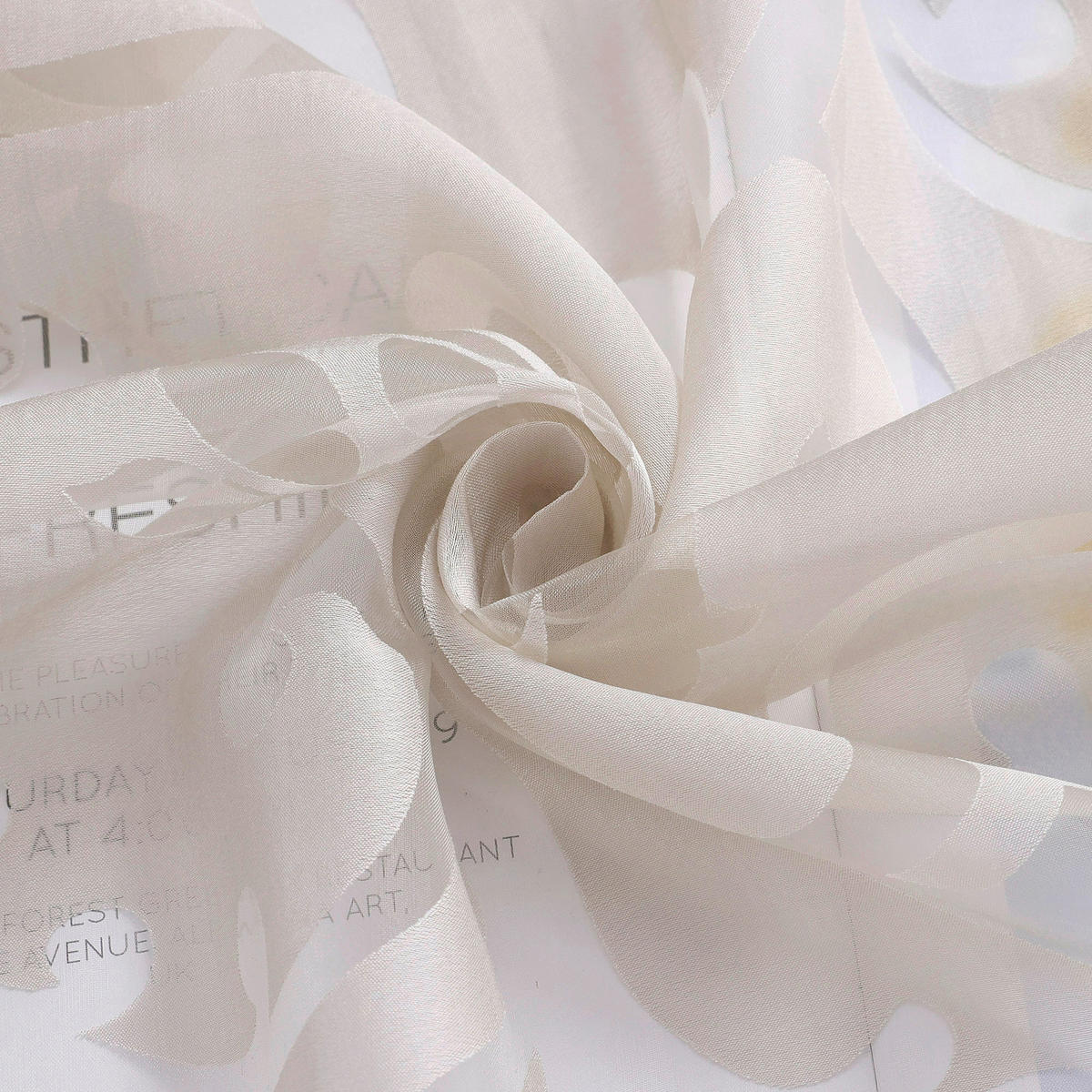 FALTROLLO  transparent  60/130 cm    - Sandfarben, Basics, Textil (60/130cm) - Joyswahl