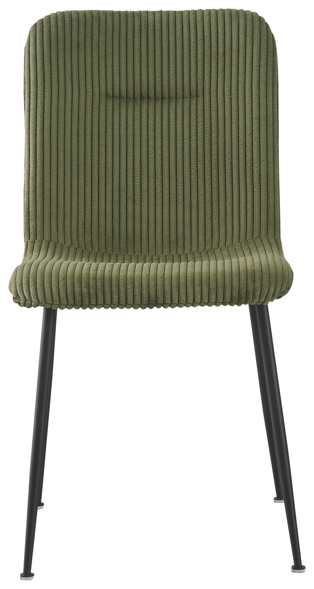 STOL, kovina, tekstil zelena  - črna/zelena, Design, kovina/tekstil (43/83/56cm) - Xora