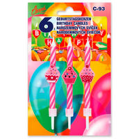 NARODENINOVÉ SVIEČKY - Basics (5/8cm)
