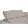 ECKSOFA Taupe Struktur  - Taupe/Schwarz, Design, Kunststoff/Textil (205/284cm) - Xora