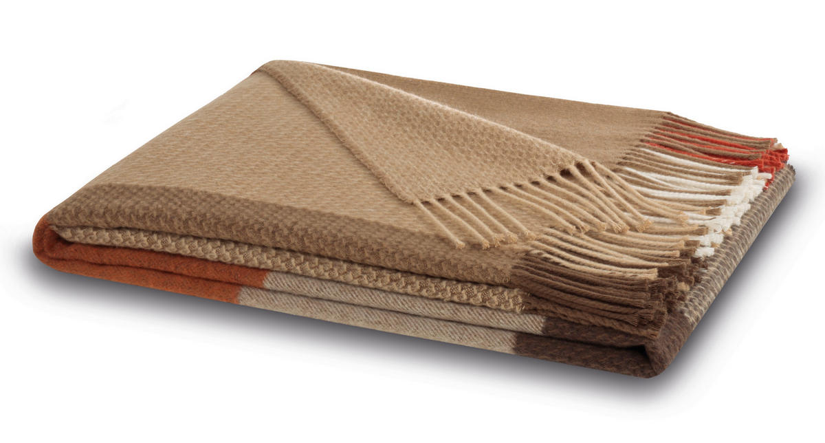 ODEJA  DESIRE CAMEL  130/170 cm       svetlo rjava  - svetlo rjava, Konvencionalno, tekstil (130/170cm)