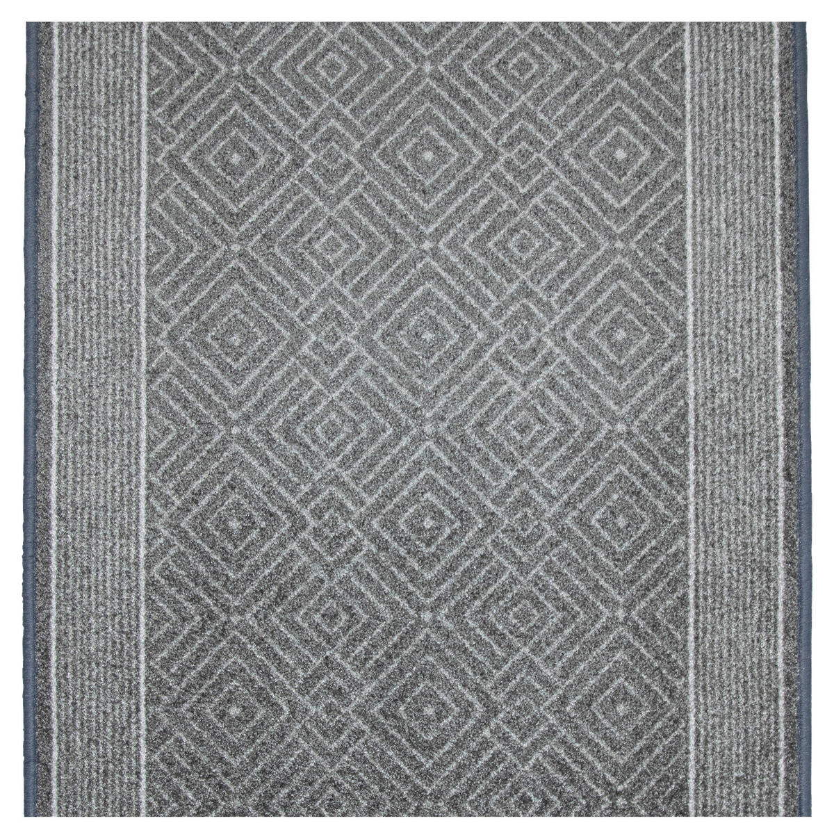 LÄUFER 67 cm Lund  - Grau, KONVENTIONELL, Kunststoff/Textil (67cm) - Esposa