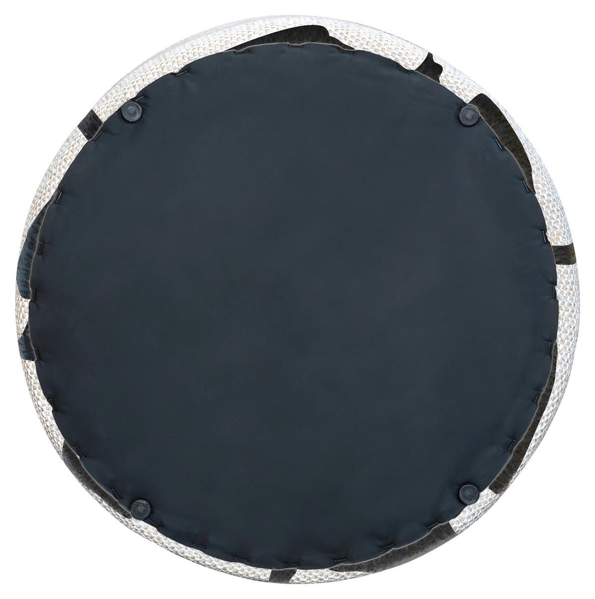 ÜLŐKE - sötétszürke/fehér, Lifestyle, textil (45/40/45cm) - Xora