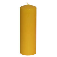 STUMPENKERZE 9/28 cm  - Gelb, Basics (9/28cm)