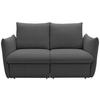 2-SITZER-SOFA in Mikrofaser Grau  - Grau, Design, Textil (180/100/97cm) - LOOKS by W.Joop