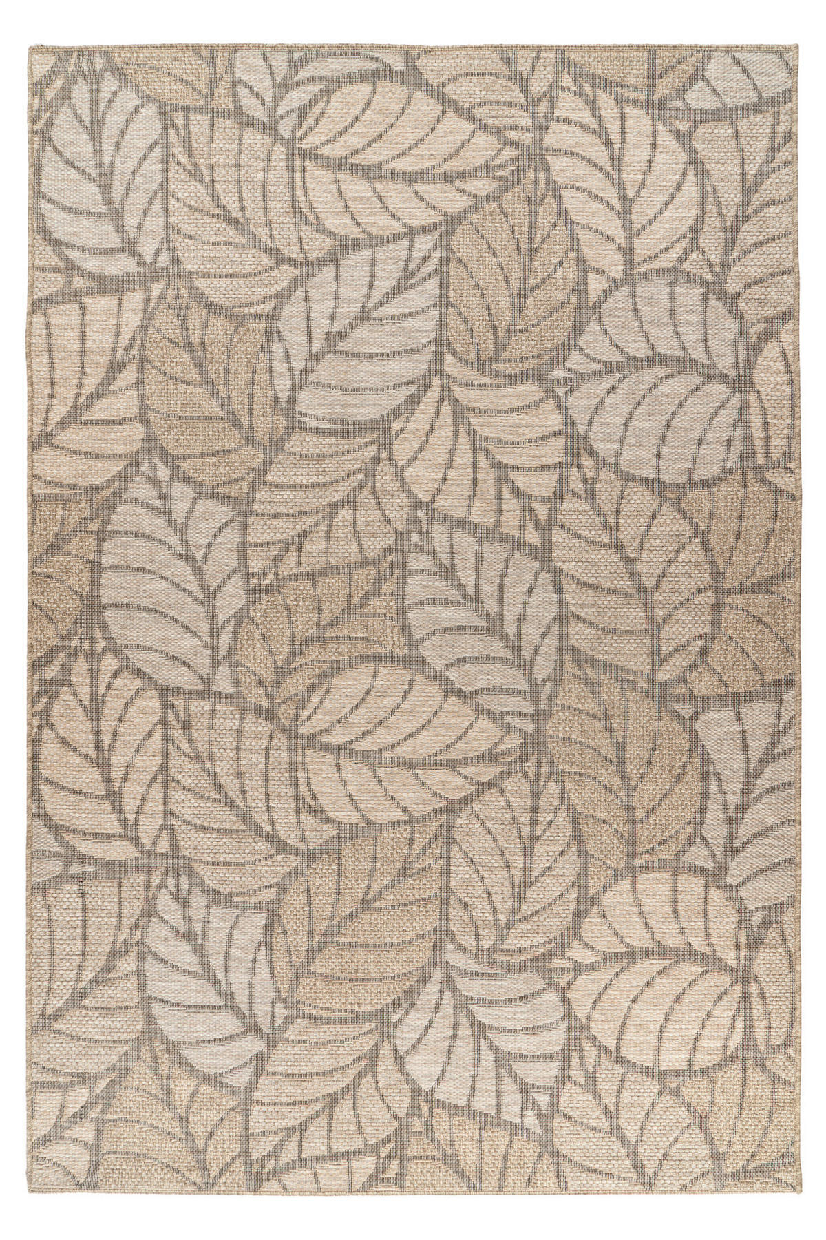 FLACHWEBETEPPICH 160/230 cm My Oslo  - Taupe, Design, Textil (160/230cm)