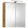 SPIEGELSCHRANK 60/67/20 cm  - Eiche Artisan, MODERN, Glas/Holzwerkstoff (60/67/20cm) - MID.YOU