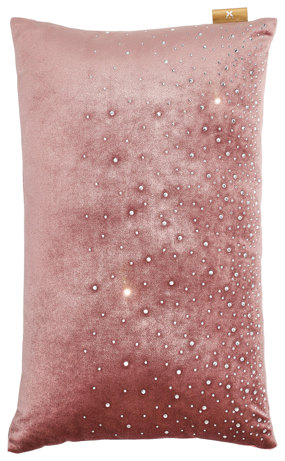 ZIERKISSEN   30/50 cm   - Beige/Rot, LIFESTYLE, Textil (30/50cm) - X-Mas