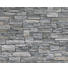 Vliestapete in steinopktik 10,05 m - Hellbraun/Anthrazit, LIFESTYLE, Textil (53/1005cm)