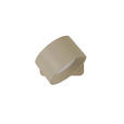 AKKU-WANDLEUCHTE - Sandfarben, Basics, Kunststoff/Metall (9,2/8/4,5cm) - Novel