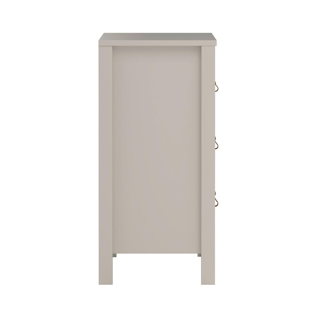 KOMMODE  in 82,3/79,7/38,4 cm  - Kaschmir/Silberfarben, MODERN, Holz/Metall (82,3/79,7/38,4cm) - MID.YOU