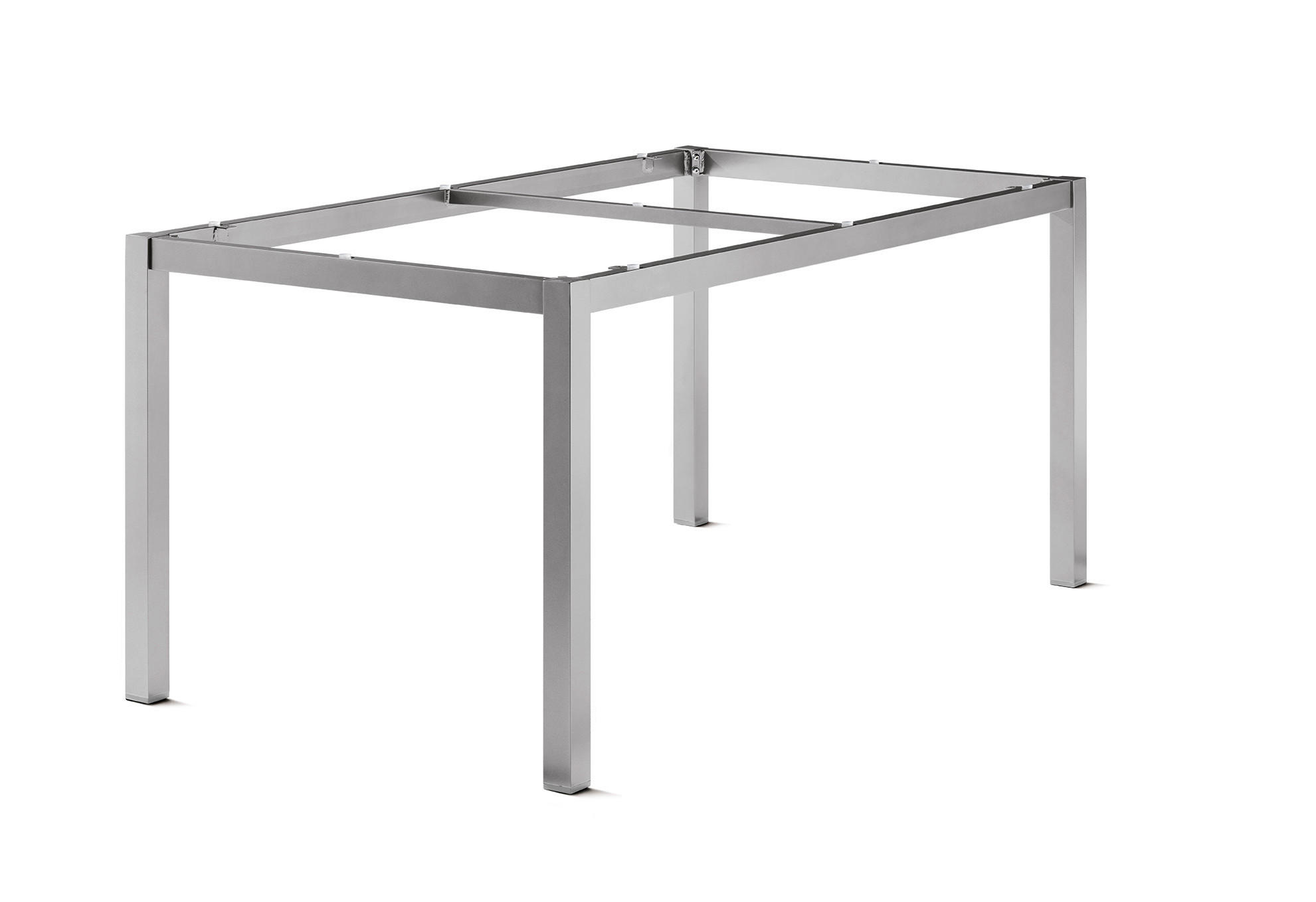 GARTENTISCHGESTELL 157/87/73 cm Metall  - Graphitfarben, Basics, Metall (157/87/73cm) - Sieger