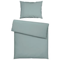 BETTWÄSCHE 2-teilig Waffelpiqué 140/200 cm  - Salbeigrün, Basics, Textil (140/200cm) - Esposa