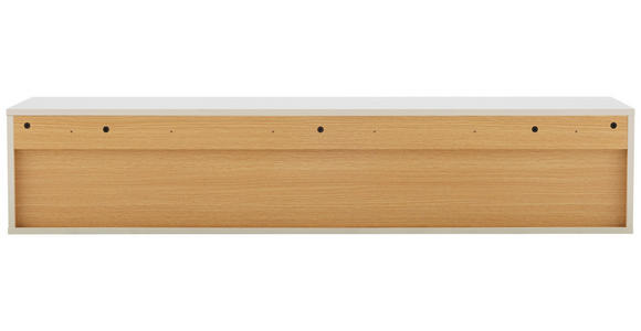 LOWBOARD  in 150/30/40 cm  - Eichefarben/Weiß, Design, Holzwerkstoff (150/30/40cm) - Xora